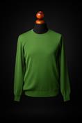 GIRO COLLO MAGLIA UNITA A COSTE VERDE PRATO