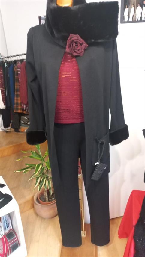 Cardigan senza bottoni,chanel ,1 bott lungo