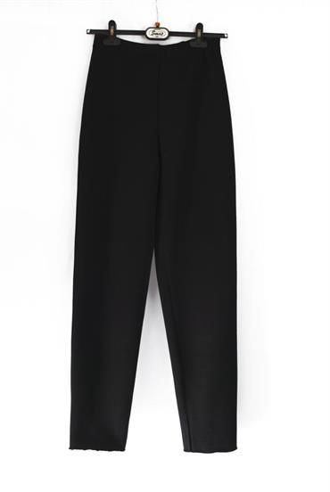 PANTALONE M.T. LINEA  RETTA  LICRA  NERO