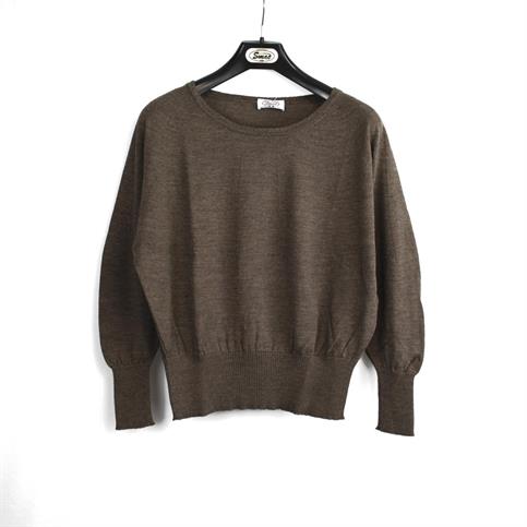 RAGLAN A SPICCHI SAGOMATA MARA      FULL FASHION    BEIGE BRIN