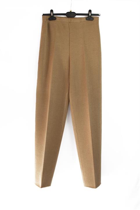 PANTALONE M.T. LINEA  RETTA  LICRA CAMMELLO